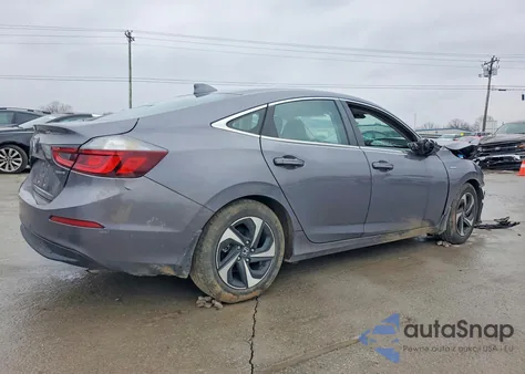 2022 Honda Insight Ex из США, поврежденный, VIN 19XZE4F54NE007048
